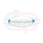 ماسک سه بعدی 3D برند GHT بسته 25 عددی - تصویر 2